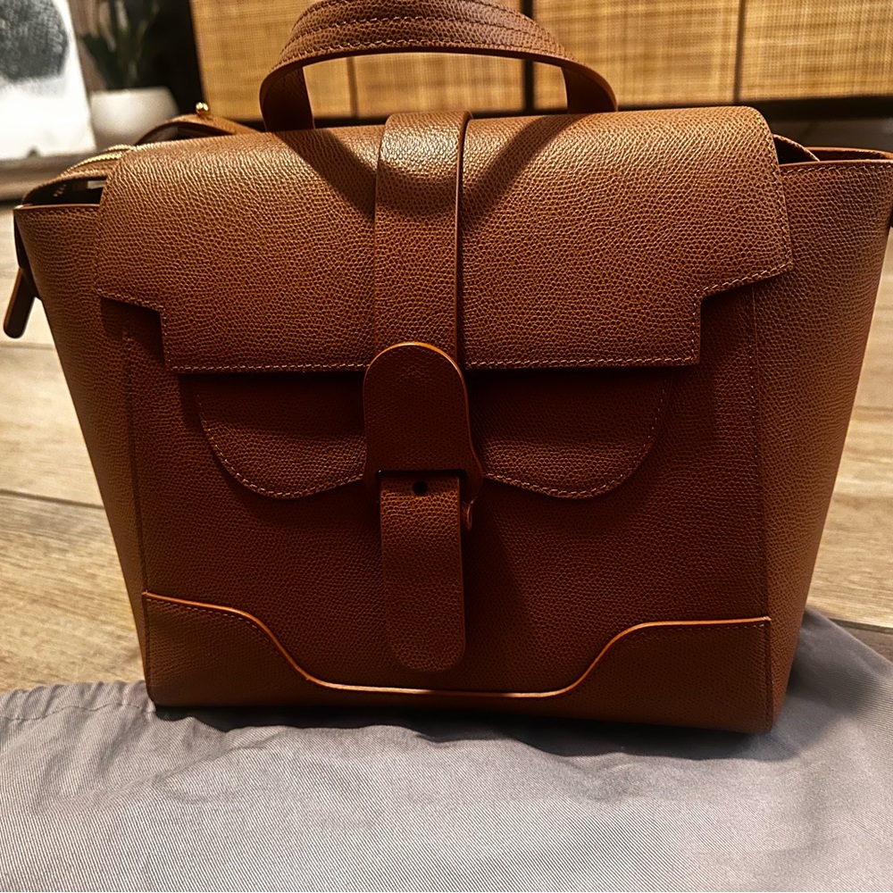 Brown Leather Handbag